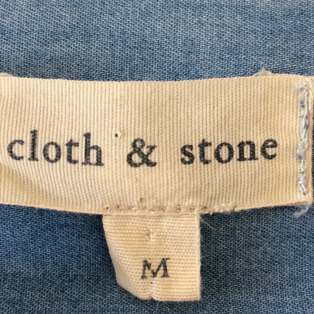 Anthropologie cloth & stone soft chambray tunic - Picture 2 of 8